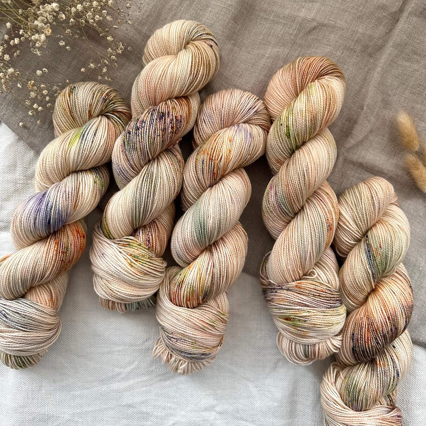 Dried Flowers | Merino High Twist Sock