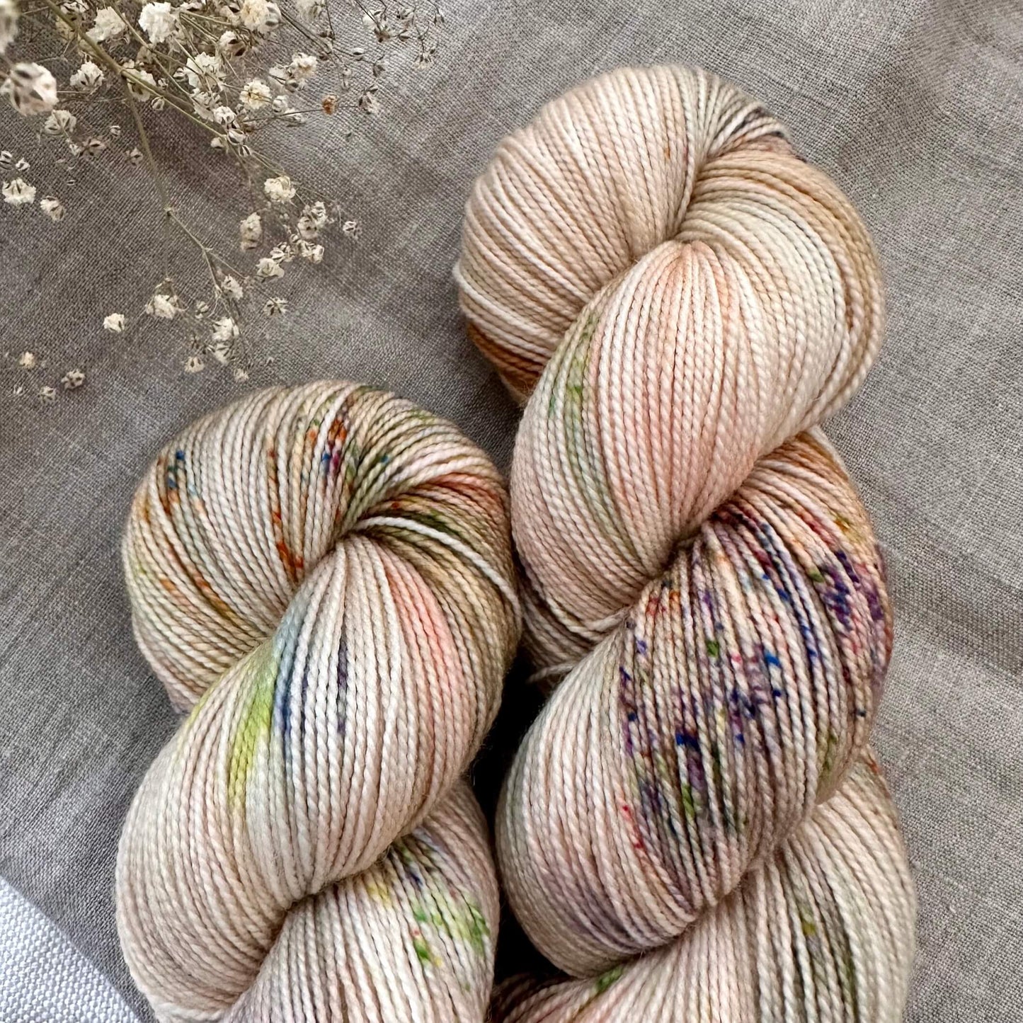 Dried Flowers | Merino High Twist Sock